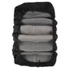 T22552BL 9pcs Car Seat Cover Set Water-resistant Anti-Dust Sandwich Fabrics Auto Cushion Protector