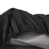 T22552BL 9pcs Car Seat Cover Set Water-resistant Anti-Dust Sandwich Fabrics Auto Cushion Protector