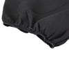 T22552BL 9pcs Car Seat Cover Set Water-resistant Anti-Dust Sandwich Fabrics Auto Cushion Protector