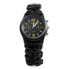 YUZE 6 in 1 Outdoor Survival Bracelet Watch Compass Whistle