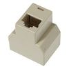 3pcs / Pack RJ45 CAT5 Ethernet Cable LAN Port 1 to 2 Socket Splitter Connector
