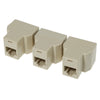 3pcs / Pack RJ45 CAT5 Ethernet Cable LAN Port 1 to 2 Socket Splitter Connector