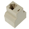 3pcs / Pack RJ45 CAT5 Ethernet Cable LAN Port 1 to 2 Socket Splitter Connector