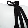 Preppy Style Lace-Up Bowtie Loose-Fitting Solid Color Tank Top for Women