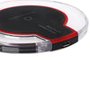 Enabled Devices Transparent Border Wireless Charger Phone Mount Charging Pad