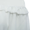 Sexy Boat Collar Off-the-shoulder Three Quarter Batwing Sleeve Solid Color Blouse for Women