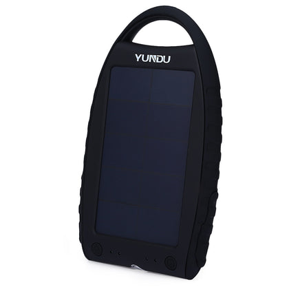 YUNDU YD - T018 7000mAh Solar Power Bank Waterproof Shockproof Anti-dust Portable Charger Support 2.1A Fast Charging