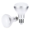 Lightme 2pcs E27 R80 9W LED Bulb Light Energy Efficient Lighting
