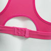 Breathable Adjustable Elastic Solid Color Wireless Yoga Vest Bra for Women