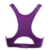 Breathable Adjustable Elastic Solid Color Wireless Yoga Vest Bra for Women