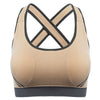Pure Color Elastic Wireless Shakeproof Women Vest Bra