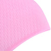 Swimming Unisex Adult Cap Waterproof Elastic Silicone Hat for Long Hair