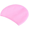 Swimming Unisex Adult Cap Waterproof Elastic Silicone Hat for Long Hair