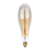 Lightme 4pcs 230V 40W E27 110 - 120LM 13AK Retro Bulb Tungsten Filament Energy-saving Straight Sided Lamp