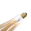 Lightme 4pcs 230V 40W E27 110 - 120LM 13AK Retro Bulb Tungsten Filament Energy-saving Straight Sided Lamp