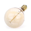 Lightme 6pcs G80 230V 40W E27 110 - 120LM 19AK Retro Bulb Tungsten Filament Energy-saving Lamp