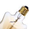 Lightme 220 - 240V 40W E27 110 - 120LM 13AK Retro Bulb Tungsten Filament Energy-saving Pentagram Lamp
