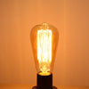 Lightme 6pcs ST64 230V 40W E27 110 - 120LM 19AK Retro Bulb Tungsten Filament Energy-saving Lamp