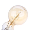 Lightme 4pcs 230V 40W E27 110 - 120LM 32AK Retro Bulb Tungsten Filament Gourd Shape Energy-saving Straight Sided Lamp
