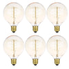 Lightme 6 pcs G95 230V 40W E27 110 - 120LM32AK Retro Bulb Tungsten Energy-saving Lamp