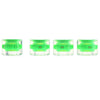 4pcs 60 x 45mm LED Transparent Skateboard Wheels