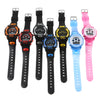 HOSKA H001S Children LED Digital Watch Water Resistance Day Chronograph LED Sports Wristwatch
