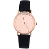 LONGBO 80026 Couple Quartz Watch Ultrathin Special Pattern Dial Water Resistance Wristwatch