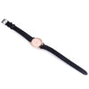 LONGBO 80026L Female Quartz Watch Ultrathin Special Pattern Dial Water Resistance Wristwatch