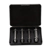 4PCS Double Side Damaged Screw Extractor S2 Alloy Steel Out Remover Bolt Stud Tool
