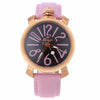 Angie ST7154L Matonini Series Leather Band Quartz Watch for Ladies Luminous Pointers