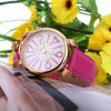 Angie ST7154L Matonini Series Leather Band Quartz Watch for Ladies Luminous Pointers