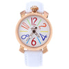 Angie ST7154L Matonini Series Leather Band Quartz Watch for Ladies Luminous Pointers