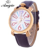 Angie ST7154L Matonini Series Leather Band Quartz Watch for Ladies Luminous Pointers