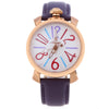 Angie ST7154L Matonini Series Leather Band Quartz Watch for Ladies Luminous Pointers