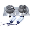 5W 3 Inch LED Double Square Recessed Downlight for Indoor Lighting