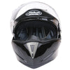 Full Face Motorcycle Helmet Dual Visor Street Bike with Transparent Shield