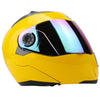 Full Face Motorcycle Helmet Dual Visor Street Bike with Colorful Shield