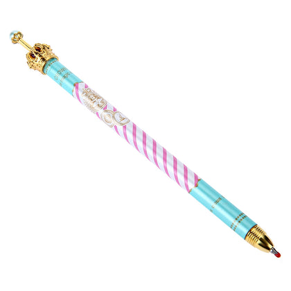 0.5MM Lovely Cute Adorable Crown Design Roller Gel Ink Pen for School Office Family