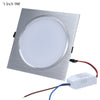 Square 4 Inch 7W LED Panel Light Ceiling Downlight