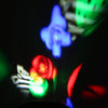 LED Stage Light Magic Ball Disco DJ Laser Lighting with 4PCS Switchable Pattern Lens