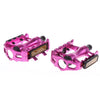 Paired Aluminum Alloy Flat Bicycle Pedal for Mountain Road Bike BMX Fixed Gear