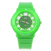 OTS 238 Women Quartz Watch 50M Water Resistance Luminous Pointer 3D Arabic Numerals Display PU Strap Wristwatch