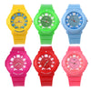 OTS 238 Women Quartz Watch 50M Water Resistance Luminous Pointer 3D Arabic Numerals Display PU Strap Wristwatch