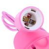 E27 Colorful Silicone Ceiling Lamp Holder with Rope Cord