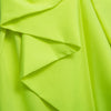 Fashionable Mid Waist Side Zipper Bowknot Pleated Patchwork Candy Color Shorts for Women