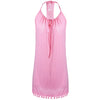 Casual Strappy Crochet Backless Dress For Women