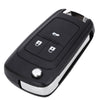 E48 Foldable Car Remote Key Holder Case Shell 3-button Protecting Cover for Opel