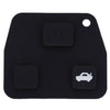 C91 Car Remote Key Holder Case Shell 3-button Rubber Pad for Toyota
