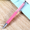 0.7mm Crystal Black Ballpoint Pen for Writing Office School Supplies