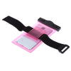PVC Mobile Phone Pouch Waterproof Bag with Lanyard Arm Belt